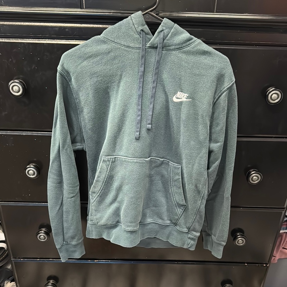 Nike Green Sweatshirt Classic Pullover Design